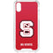 North Carolina State University Logo Red iPhone XS Clear Case