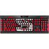 North Carolina State University Logo Red K95 RGB PLATINUM Mechanical Gaming Keyboard Skin