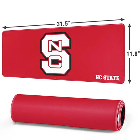 North Carolina State University Logo Red Gaming Mouse Pad