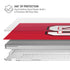 North Carolina State University Logo Red MacBook Pro 13in (2020) Case plus Skin