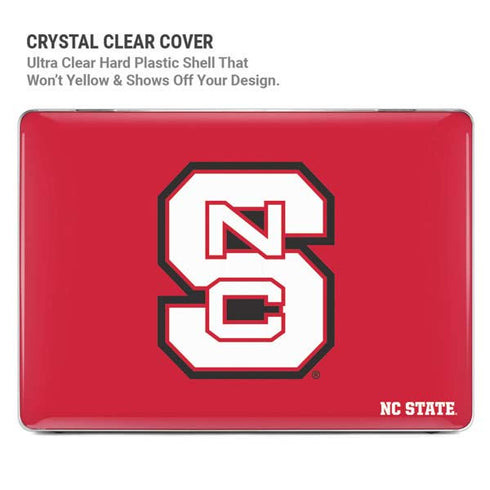North Carolina State University Logo Red MacBook Pro 14in (2021-24) Case plus Skin