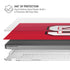 North Carolina State University Logo Red MacBook Pro 14in (2021-24) Case plus Skin