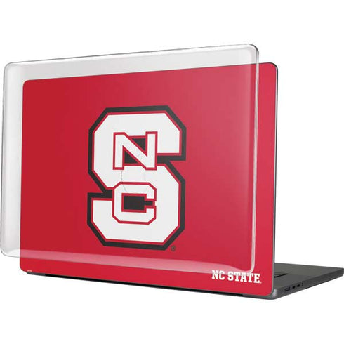 North Carolina State University Logo Red MacBook Pro 16in (2021-25) Case plus Skin