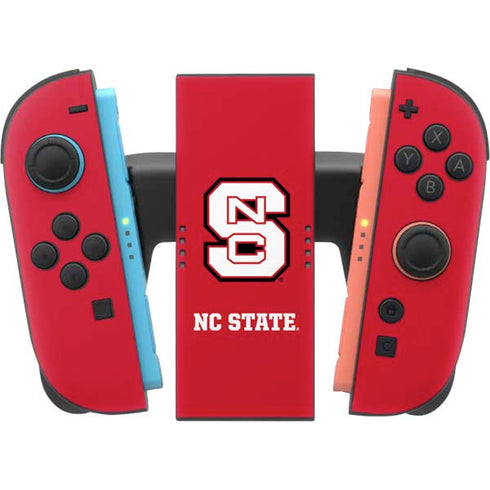 North Carolina State University Logo Red Nintendo Switch 2 (2025) Joy-Con Controller Skin