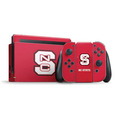 North Carolina State University Logo Red Nintendo Skins