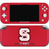 North Carolina State University Logo Red Nintendo Switch Lite Skin