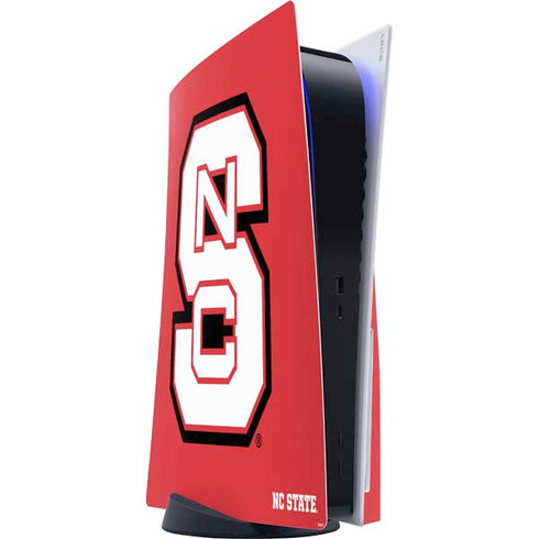 North Carolina State University Logo Red PlayStation PS5 Skins