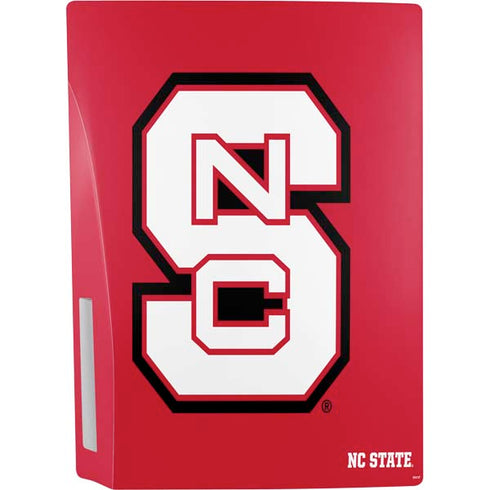 North Carolina State University Logo Red PS5 Console Skin