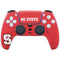 North Carolina State University Logo Red PS5 Controller Skin
