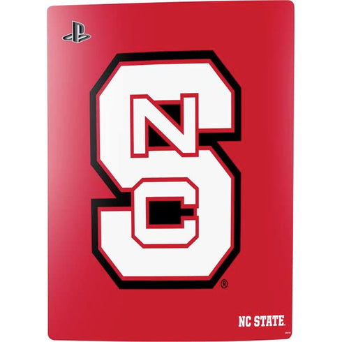 North Carolina State University Logo Red PS5 Digital Edition Bundle Skin
