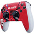 North Carolina State University Logo Red PS5 DualSense Edge Pro Controller Skin