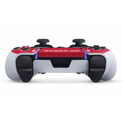 North Carolina State University Logo Red PS5 DualSense Edge Pro Controller Skin