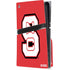 North Carolina State University Logo Red PS5 Pro Disk Console Skin