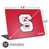 North Carolina State University Logo Red Universal Laptop 12in (9.8 x 6.8in) Skin