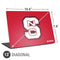 North Carolina State University Logo Red Universal Laptop 13in (10.6 x 7.6in) Skin