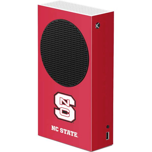 North Carolina State University Logo Red Xbox Series S Console Skin