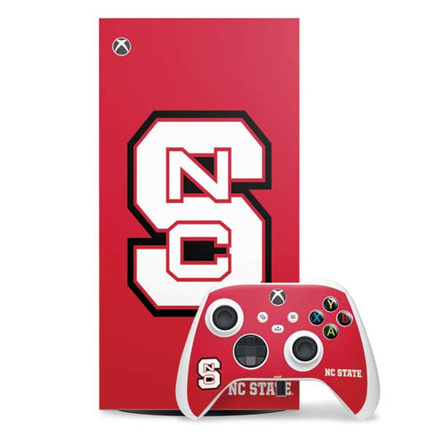 North Carolina State University Logo Red Xbox Series X Skins