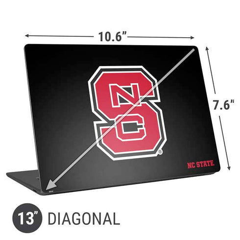 North Carolina State University Logo Universal Laptop 13in (10.6 x 7.6in) Skin