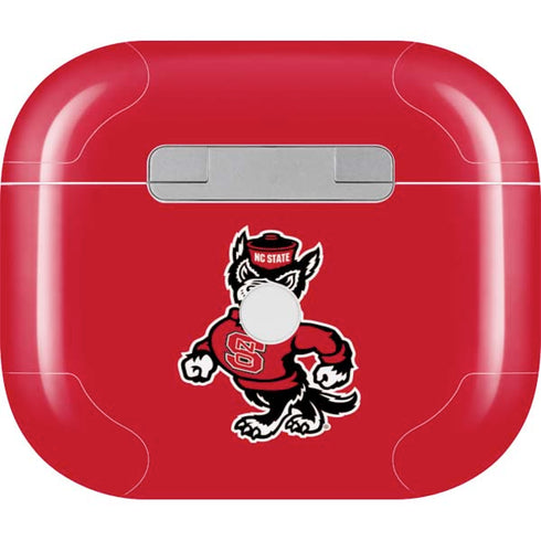 North Carolina State University Wolfpack Apple AirPods (3rd Gen 2021) Skin