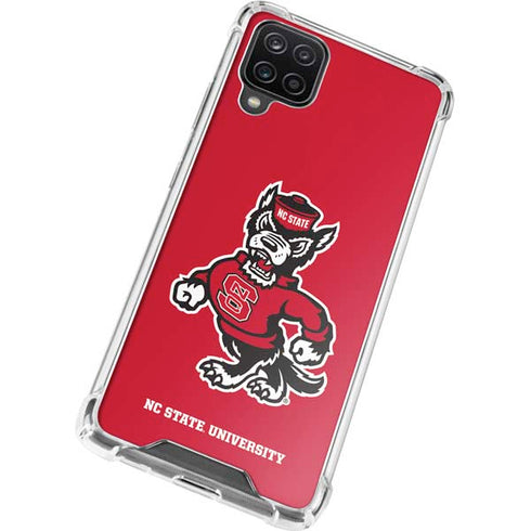 North Carolina State University Wolfpack Galaxy A12 Clear Case