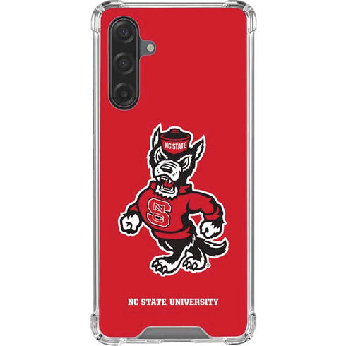 North Carolina State University Wolfpack Galaxy A17 Clear Case