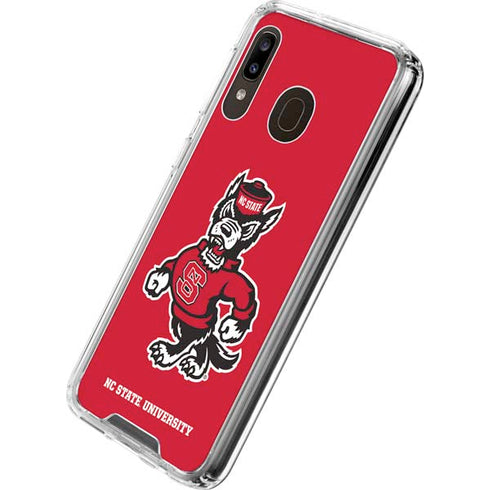 North Carolina State University Wolfpack Galaxy A30 Clear Case