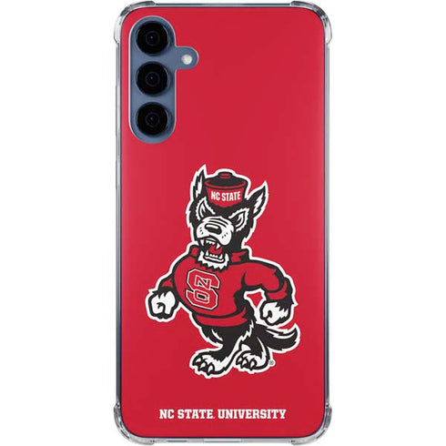 North Carolina State University Wolfpack Galaxy A55 5G Clear Case