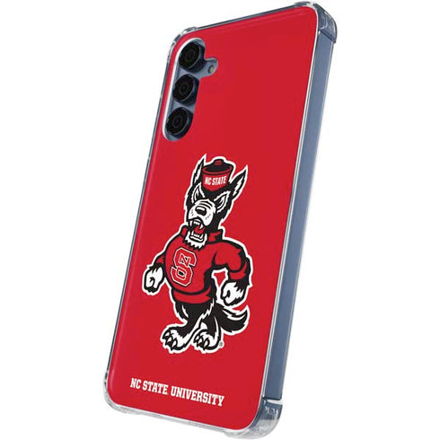 North Carolina State University Wolfpack Galaxy A55 5G Clear Case