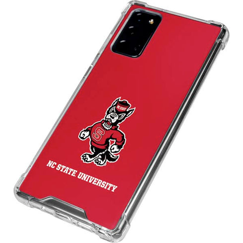 North Carolina State University Wolfpack Galaxy Note20 5G Clear Case