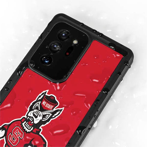North Carolina State University Wolfpack Galaxy Note20 Ultra 5G Waterproof Case