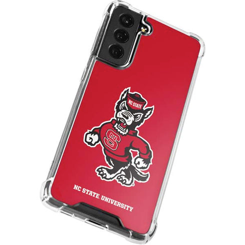 North Carolina State University Wolfpack Galaxy S22 Plus Clear Case
