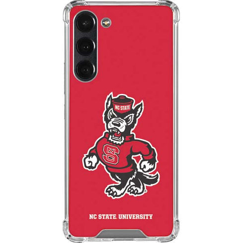 North Carolina State University Wolfpack Galaxy S23 Plus Clear Case