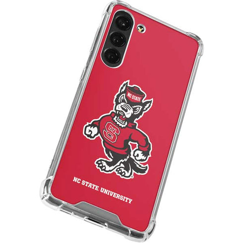 North Carolina State University Wolfpack Galaxy S23 Plus Clear Case