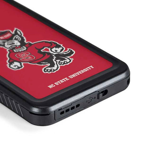 North Carolina State University Wolfpack Galaxy S24 Waterproof Case