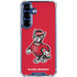 North Carolina State University Wolfpack Galaxy S25 FE Clear Case