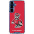 North Carolina State University Wolfpack Galaxy S25 Plus Clear Case