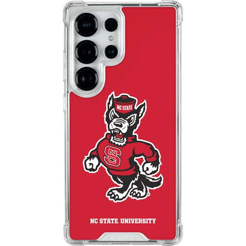 North Carolina State University Wolfpack Galaxy S25 Ultra Clear Case