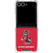 North Carolina State University Wolfpack Galaxy Z Flip7 Clear Case