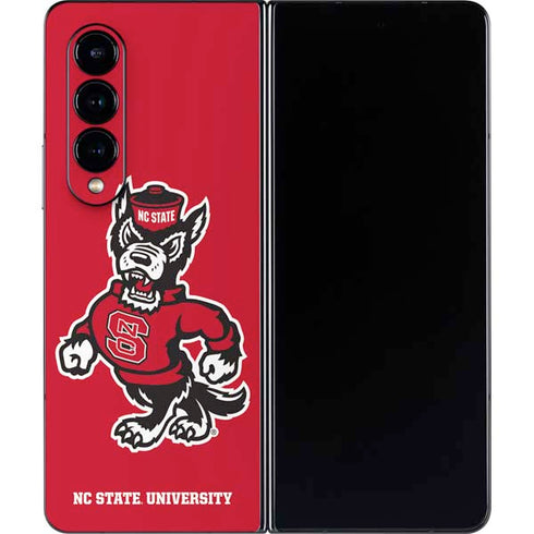 North Carolina State University Wolfpack Galaxy Z Fold4 5G Skin