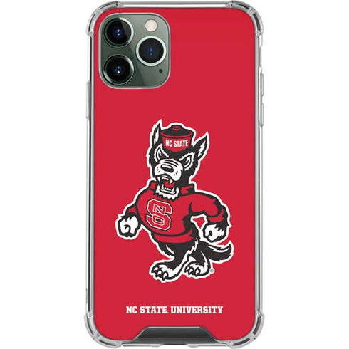 North Carolina State University Wolfpack iPhone 12 Pro Clear Case