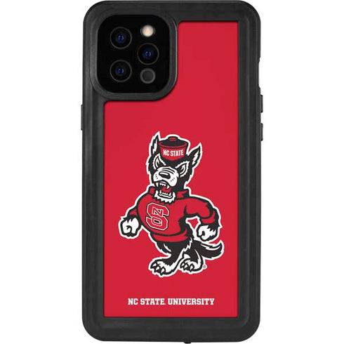 North Carolina State University Wolfpack iPhone 12 Pro Max Waterproof Case