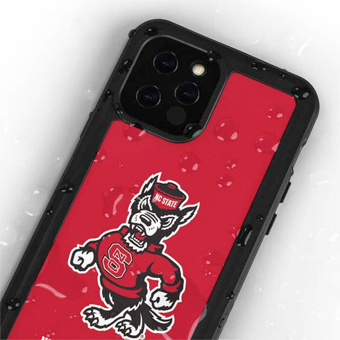 North Carolina State University Wolfpack iPhone 12 Pro Max Waterproof Case