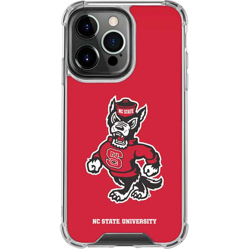 North Carolina State University Wolfpack iPhone 13 Pro Clear Case