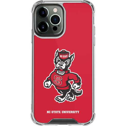 North Carolina State University Wolfpack iPhone 14 Pro Max Clear Case