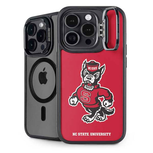 North Carolina State University Wolfpack iPhone 14 Pro Max Kickstand Case