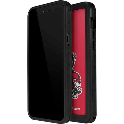 North Carolina State University Wolfpack iPhone 14 Pro Max Waterproof Case