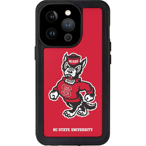 North Carolina State University Wolfpack iPhone 15 Pro Waterproof Case
