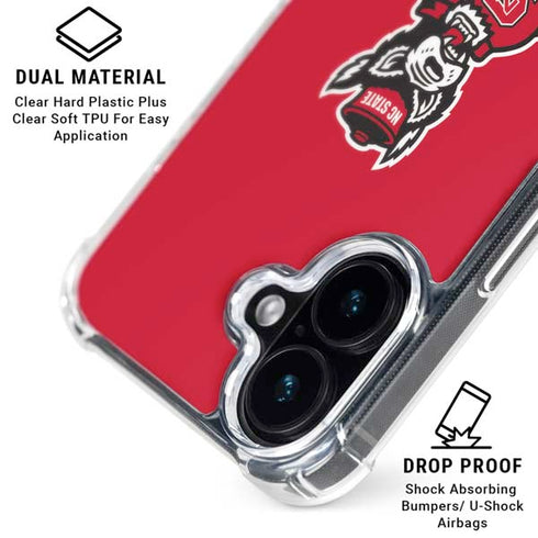 North Carolina State University Wolfpack iPhone 16 MagSafe Case