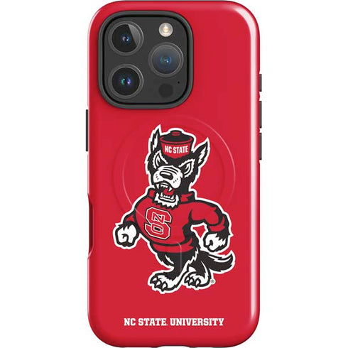 North Carolina State University Wolfpack iPhone 16 Pro Magsafe Impact Case