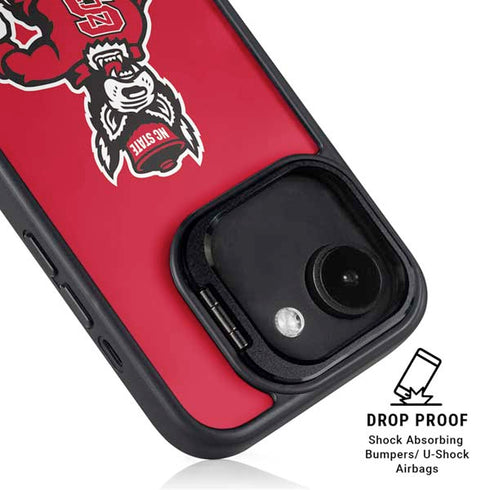 North Carolina State University Wolfpack iPhone 16e Kickstand Case